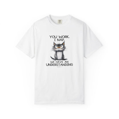 Crazy Cat Tee, Funny Cat Lover Shirt, Feline Fan Top, Cat Owner Gift, Cat Mom Shirt, Cat Dad Tee, Cat Lady Gift, Cat Print T-shirt