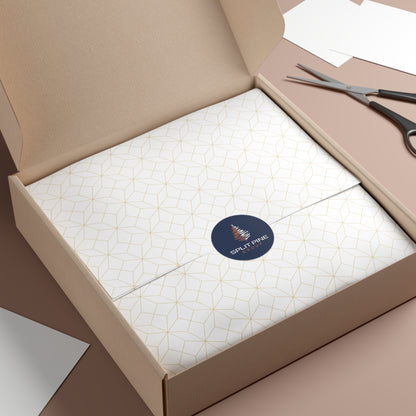Round Vinyl Sticker - Split Pine Group Logo (Navy)