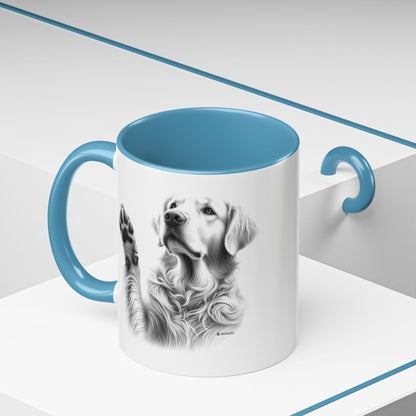 Elegant Pet Lover's Coffee Mug with Adorable Paw Prints, Dog Lover Gift, Customizable Ceramic Mug, Perfect for Pet Lovers, Home & [...]