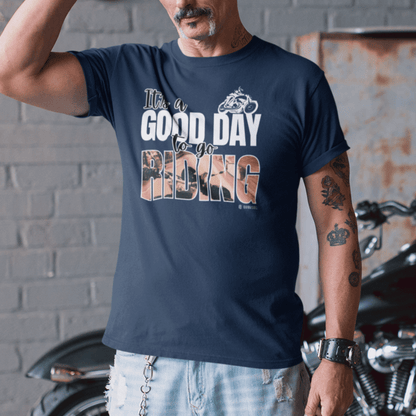 Motorcycle Lover T-shirt, Biker Tee, Good Day to Ride Shirt, Unisex Motorcycle Apparel, Rider Gift