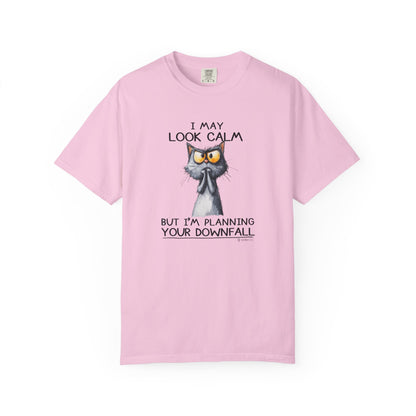 Crazy Cat Tee, Funny Cat Lover Shirt, Feline Fan Top, Cat Owner Gift, Cat Mom Shirt, Cat Dad Tee, Cat Lady Gift, Cat Print T-shirt