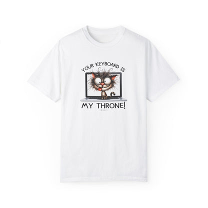 Crazy Cat Tee, Funny Cat Lover Shirt, Feline Fan Top, Cat Owner Gift, Cat Mom Shirt, Cat Dad Tee, Cat Lady Gift, Cat Print T-shirt