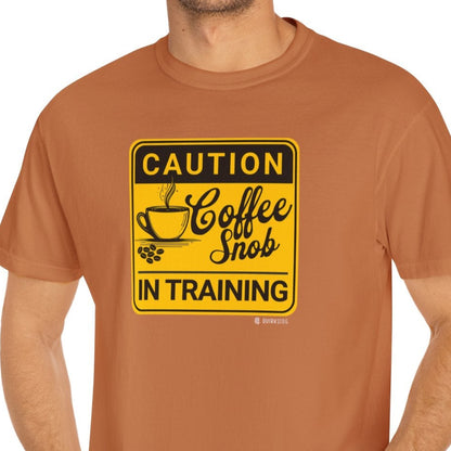 Coffee Lover Unisex T-Shirt, Coffee Connoisseur Shirt, Barista Tee, Coffee Enthusiast Top, Coffee Gift for Him/Her - Quirkside Creations