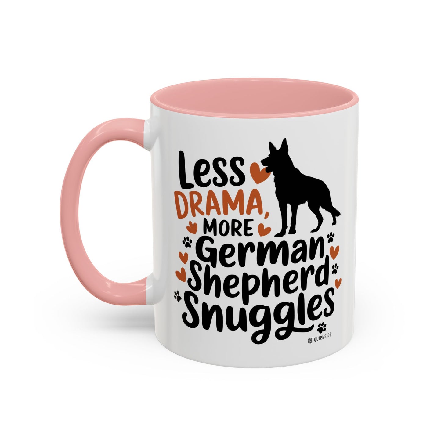 German Shepherd Love Mug | Accent Coffee Mug | Dog Mom Gift | Pet Owner Gift | Animal Lover Coffee Mug | Funny Dog Mug