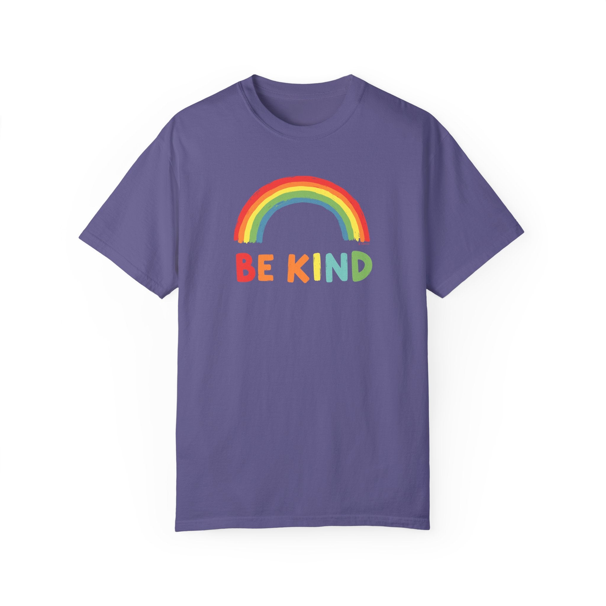 Kindness Promotion T-shirt, Positive Message Tee, Colorful Be Kind Shirt, Unisex Friendly Reminder Top, Inspirational Graphic Tee