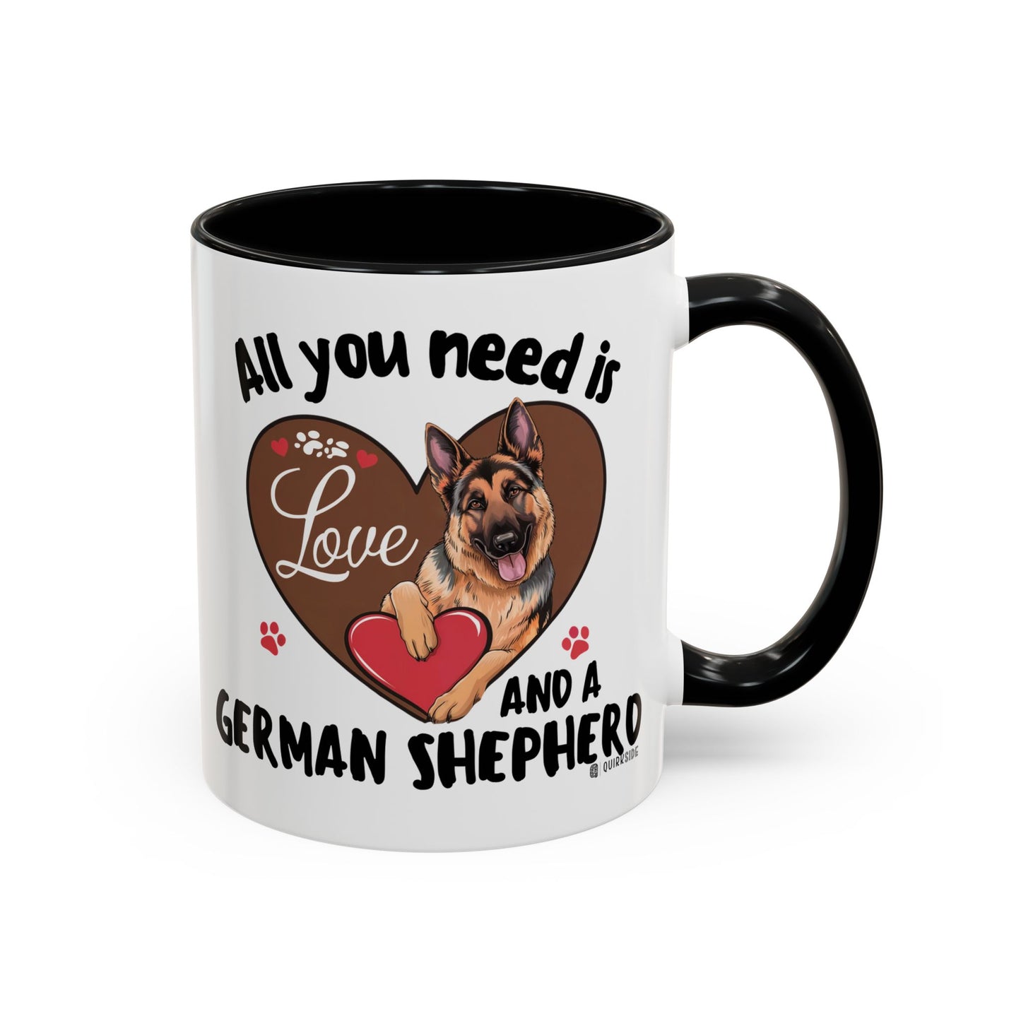 German Shepherd Love Mug | Dog Owner Gift | Coffee Cup | Animal Lover Gift | Pet Lover's Mug | Cute Pet Coffee Mug