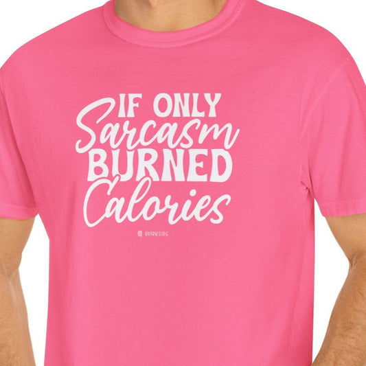 Funny Unisex Garment-Dyed T-shirt, Premium Sarcastic Tee, Humorous Adult Joke Top, Novelty Graphic Tee