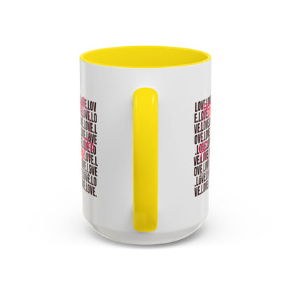 Romantic Love Coffee Mug - Perfect Gift for Anniversary, Valentine's Day, Wedding, Love-Themed Decor, Ceramic Drinkware