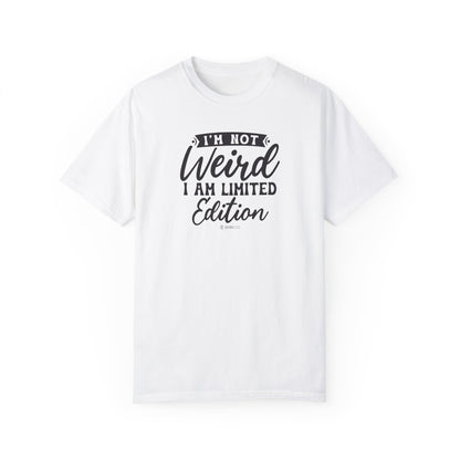 Limited Edition Unisex Garment-Dyed T-shirt, Bold Funny Statement Tee for Individuality, Unique Gift for Men Women, Vintage Tee, Custom - Quirkside Creations