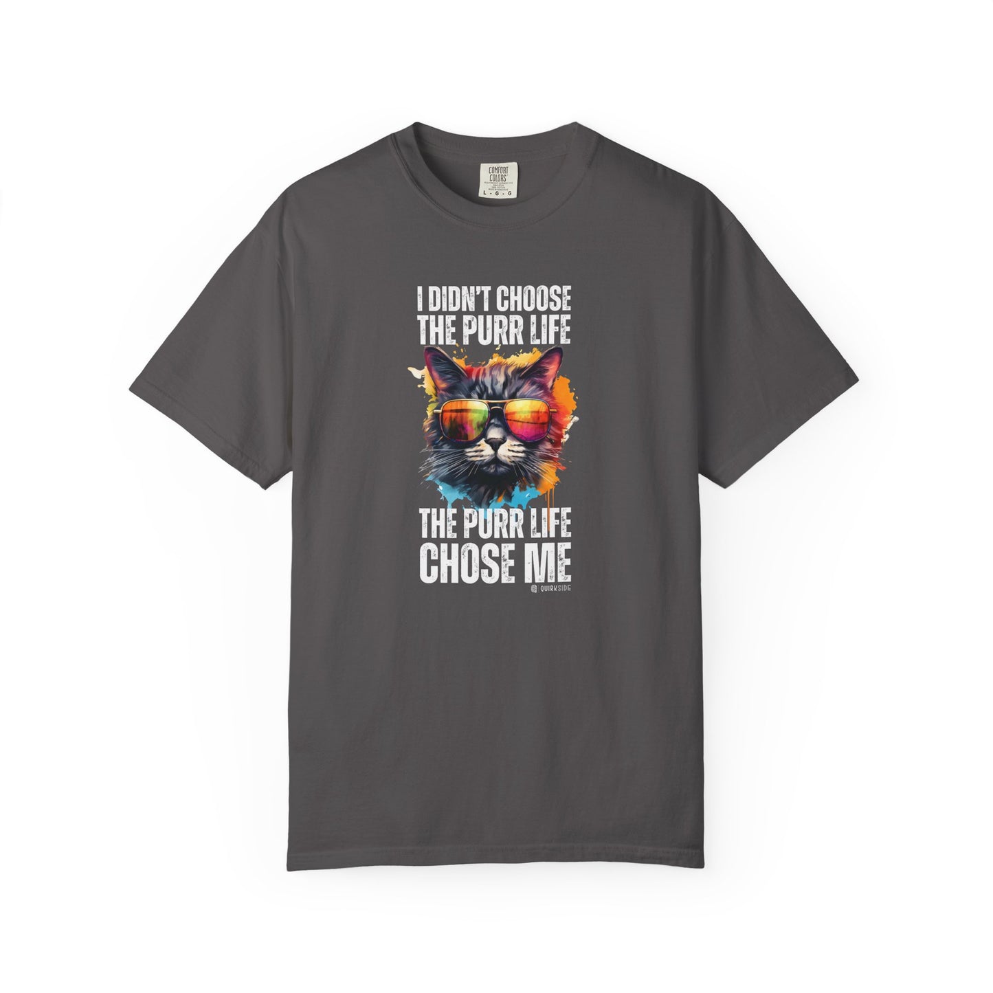 Cool Cat Tee, Funny Cat Lover Shirt, Feline Fan Top, Cat Owner Gift, Cat Mom Shirt, Cat Dad Tee, Cat Lady Gift, Cat Print T-shirt
