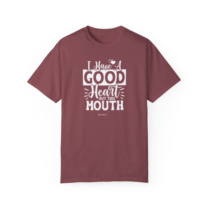 Bohemian Rebel Unisex Garment-Dyed T-shirt, Free Spirit Funny Tee, Swearing Quote Shirt, Sassy Attitude Top, Provocative Graphic Tee - Quirkside Creations