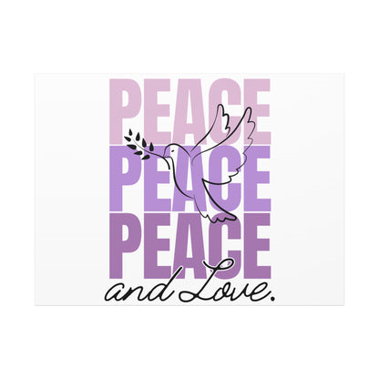 Peaceful Dove Canvas Wall Art, Inspirational Home Decor, Gift for Peace Lovers, Serenity Decor, Modern Art, Gift for Holidays