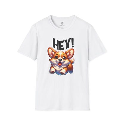 Dog Lover Unisex T-Shirt, Softstyle Tee, Dog Mom/Dad Shirt, Pet Owner Gift, Dog Lover Apparel, Cute Puppy Tee - Quirkside Creations