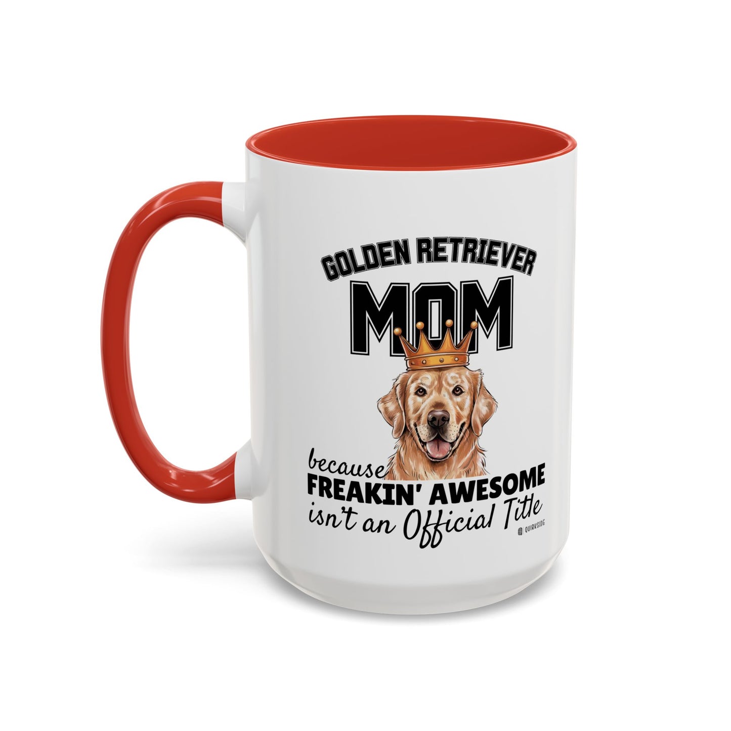 Golden Retriever Mom Coffee Mug - Perfect Gift for Dog Lovers, Pet Owners, Birthday, Mother's Day, Funny Dog Mom Mug