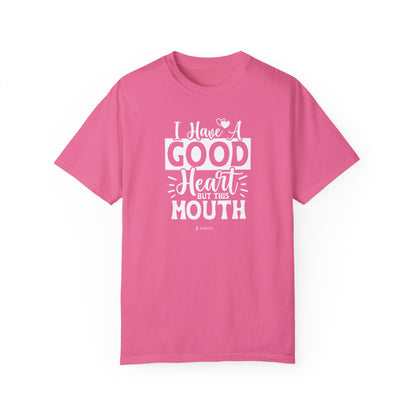 Bohemian Rebel Unisex Garment-Dyed T-shirt, Free Spirit Funny Tee, Swearing Quote Shirt, Sassy Attitude Top, Provocative Graphic Tee - Quirkside Creations