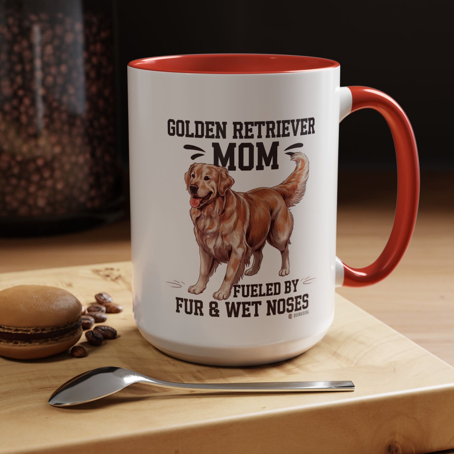 Golden Retriever Mom Coffee Mug - Perfect Gift for Dog Lovers, Funny Pet Owner Mug, Cute Golden Retriever Merchandise, Animal Lover's [...]