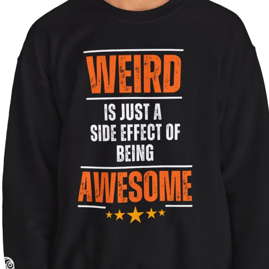 Unique Perspective Crewneck Sweatshirt, Unisex Jumper, Sign of Awesomeness, Importance of Being Different, Fun Sweatshirt - Quirkside Creations