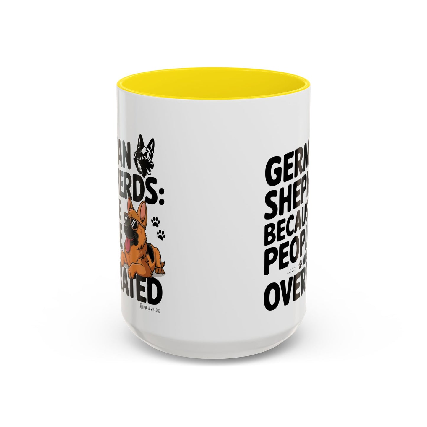 German Shepherds Coffee Mug - Funny Dog Lover Gift, Pet Parent Humor, Animal Lover Decor, Unique Holiday Present, Dog Breed Lovers