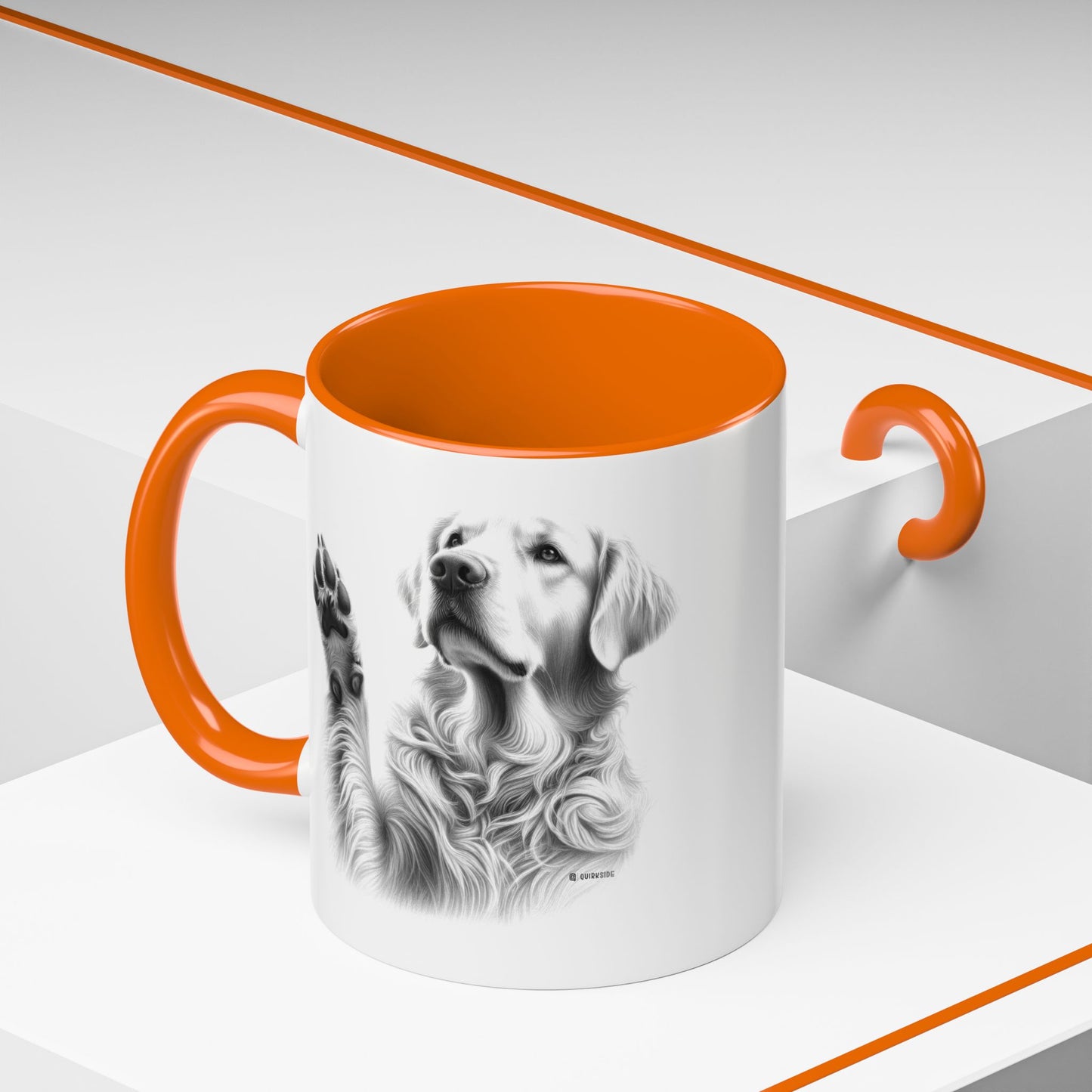Elegant Pet Lover's Coffee Mug with Adorable Paw Prints, Dog Lover Gift, Customizable Ceramic Mug, Perfect for Pet Lovers, Home & [...]