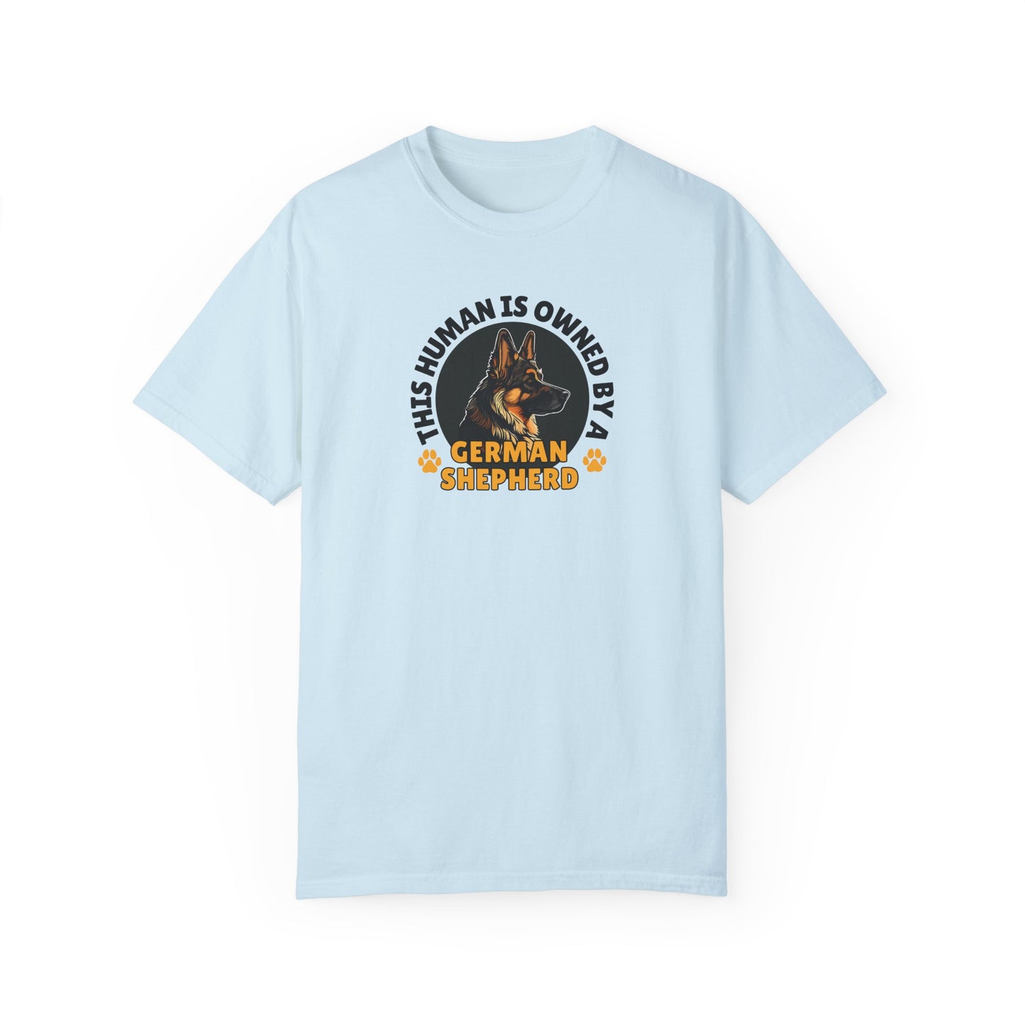 German Shepherd Dog Lover Unisex Garment-Dyed T-shirt, Parent Gift, Funny Dog Tee, Dog Mom Shirt, Gift for Dog Lovers