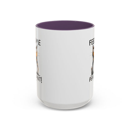 Sassy Cat Accent Coffee Mug | Funny Gift for Cat Lovers | Cute Home Coffee Mug | Unique Cat Mom Present | 11oz & 15oz Available