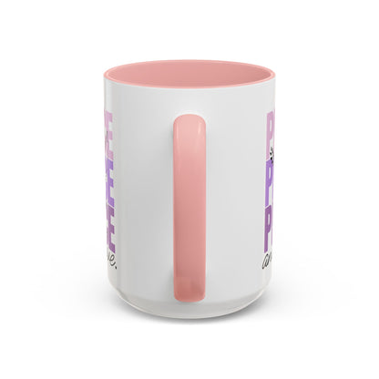 Peace and Love Accent Mug