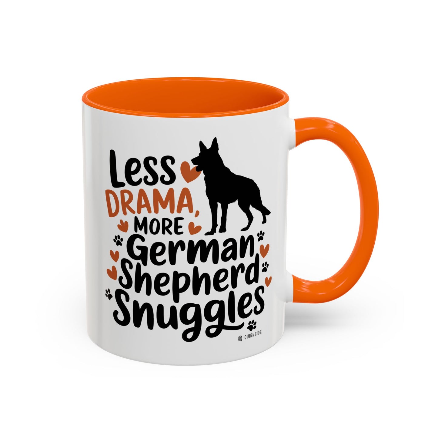 German Shepherd Love Mug | Accent Coffee Mug | Dog Mom Gift | Pet Owner Gift | Animal Lover Coffee Mug | Funny Dog Mug