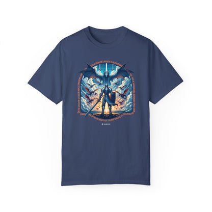 Dragon Lover Unisex T-shirt, Mythical Creature Tee, Fantasy Dragon Shirt, Fire Breathing Beast Top, Mystical Reptile Apparel - Quirkside Creations