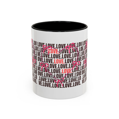 Romantic Love Coffee Mug - Perfect Gift for Anniversary, Valentine's Day, Wedding, Love-Themed Decor, Ceramic Drinkware