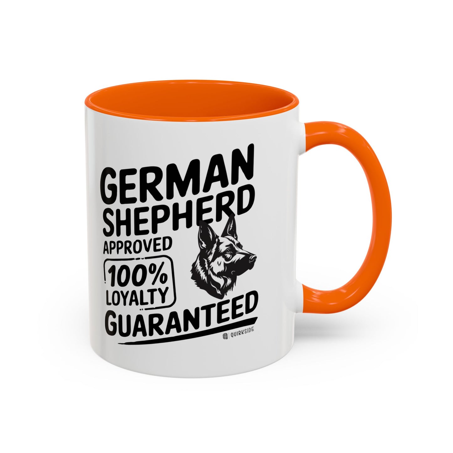 German Shepherd Lover Coffee Mug, Dog Owner Gift, Animal Lover Mug, Pet Parent Gift, Loyalty Guaranteed Mug
