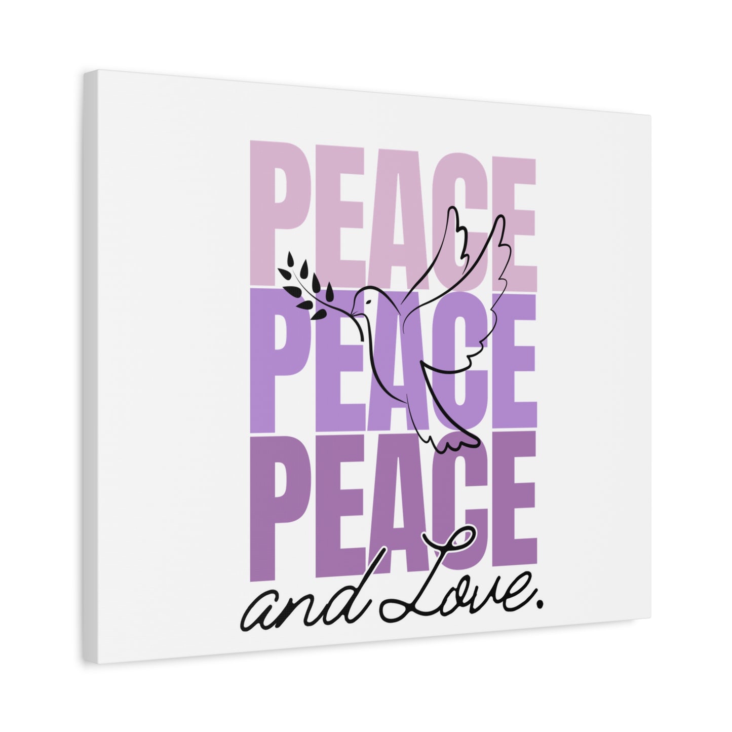 Peaceful Dove Canvas Wall Art, Inspirational Home Decor, Gift for Peace Lovers, Serenity Decor, Modern Art, Gift for Holidays