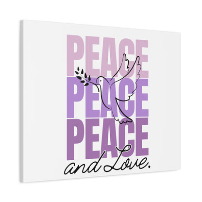 Peaceful Dove Canvas Wall Art, Inspirational Home Decor, Gift for Peace Lovers, Serenity Decor, Modern Art, Gift for Holidays