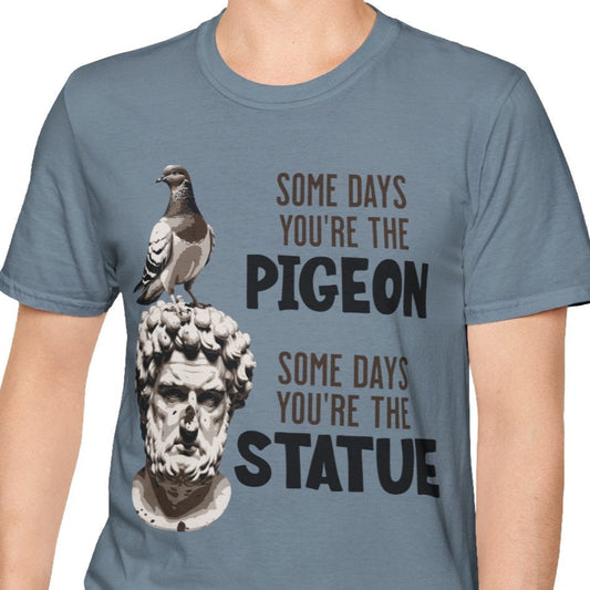 Funny Life Lesson Unisex T-Shirt, Humorous Perspective Tee, Good Days Bad Days Shirt, Casual Graphic Top, Positive Vibes Clothing