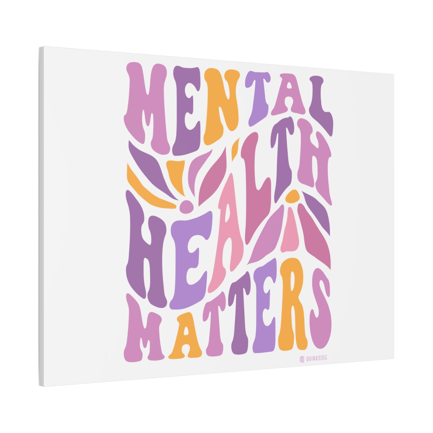 Mental Health Matters Canvas Art