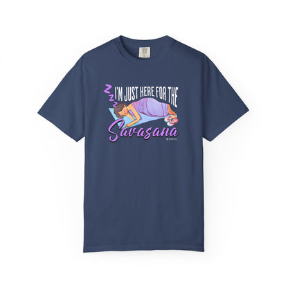 Yoga Lover Unisex Garment-Dyed T-shirt, Funny Quote Tee, Meditation Shirt, Relaxation Top, Namaste Apparel