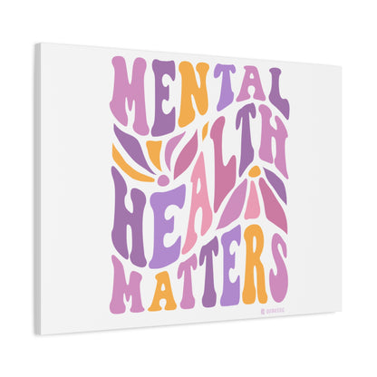 Mental Health Matters Canvas Art