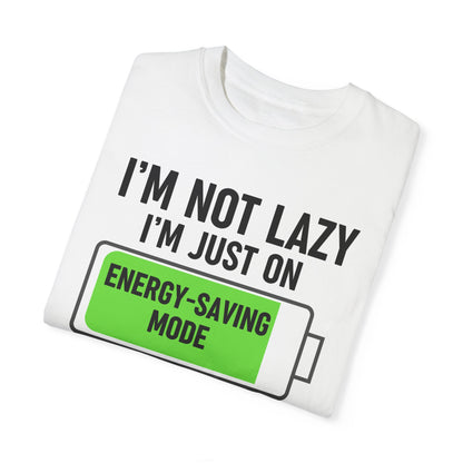 Excuse for Lazy Unisex T-shirt, Funny Relaxation Tee, Sarcastic Lounge Shirt, Comfy Weekend Top, Hilarious Chill Out Apparel - Quirkside Creations