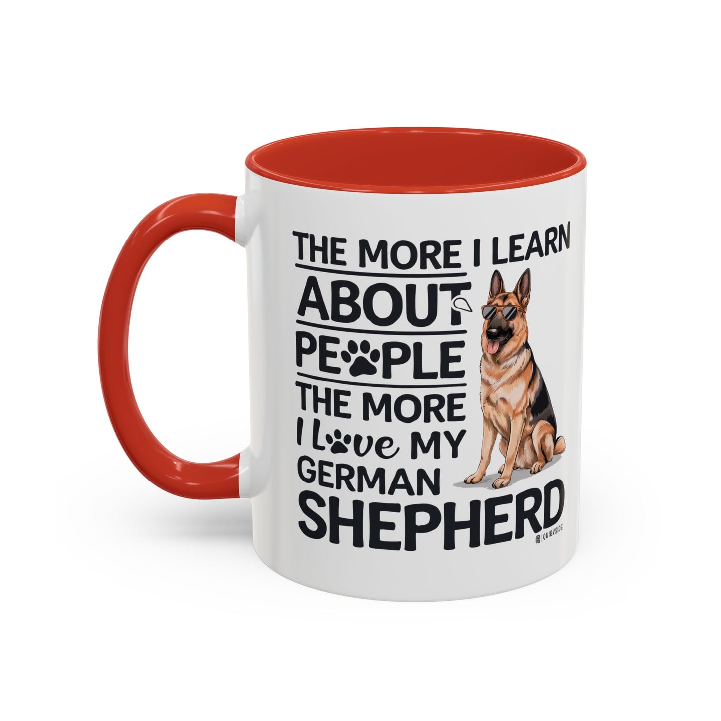 German Shepherd Love Coffee Mug, Dog Lover Gift, Pet Owner Mug, Birthday Gift, Animal Lover, Personalized Mug