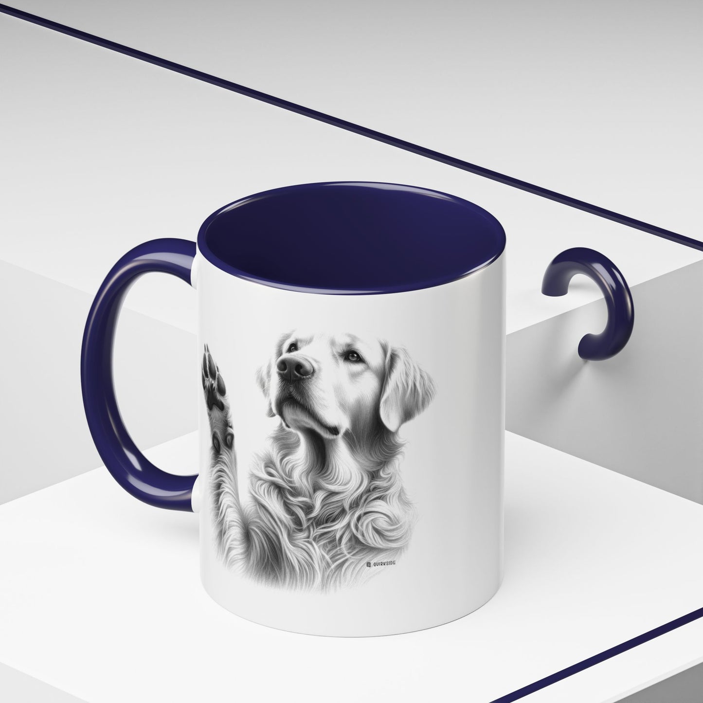 Elegant Pet Lover's Coffee Mug with Adorable Paw Prints, Dog Lover Gift, Customizable Ceramic Mug, Perfect for Pet Lovers, Home & [...]