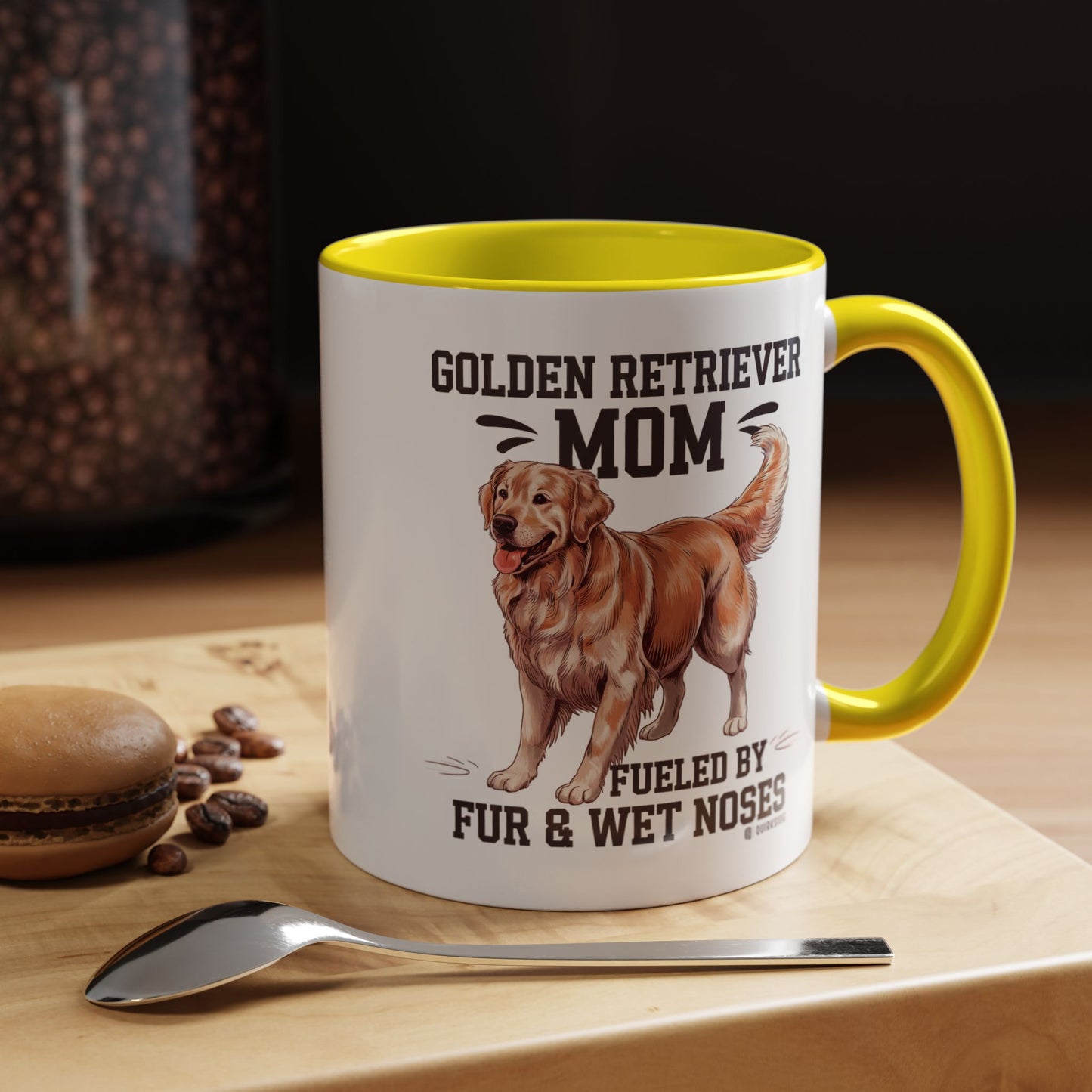 Golden Retriever Mom Coffee Mug - Perfect Gift for Dog Lovers, Funny Pet Owner Mug, Cute Golden Retriever Merchandise, Animal Lover's [...]