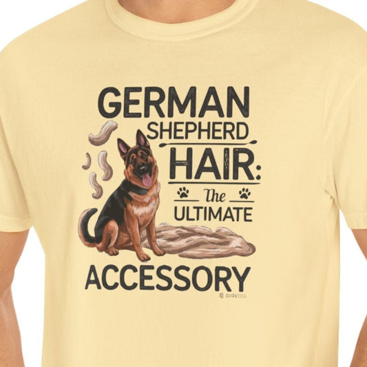 German Shepherd Dog Lover Unisex Garment-Dyed T-shirt, Parent Gift, Funny Dog Tee, Dog Mom Shirt, Gift for Dog Lovers