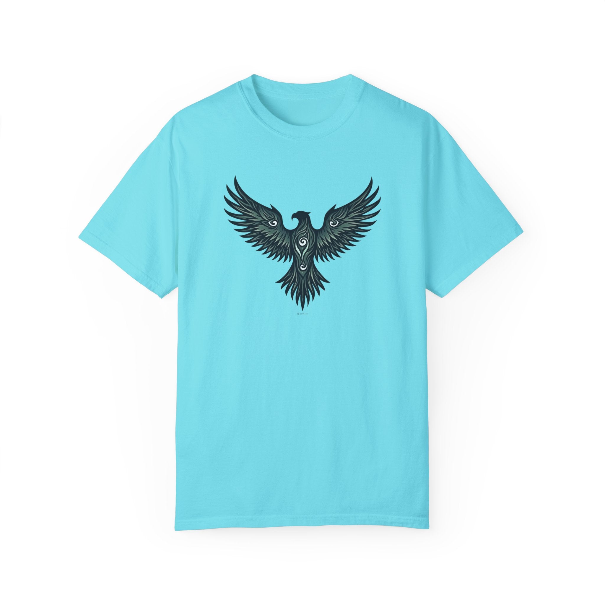 Tribal Eagle T-shirt, Boho Graphic Tee, Nature Lover Shirt, Unisex Top, Bird Illustration Apparel