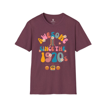 Generation X Celebration T-Shirt, Unisex Tee for 70s Kids, Nostalgic Graphic Shirt, Vintage Style Top, Retro Appreciation Gift - Quirkside Creations