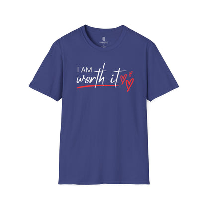 Inspirational Self-Worth Unisex T-Shirt, Self-Confidence Tee, Motivational Shirt, Empowering Graphic Top, Positive Quote Apparel - Quirkside Creations