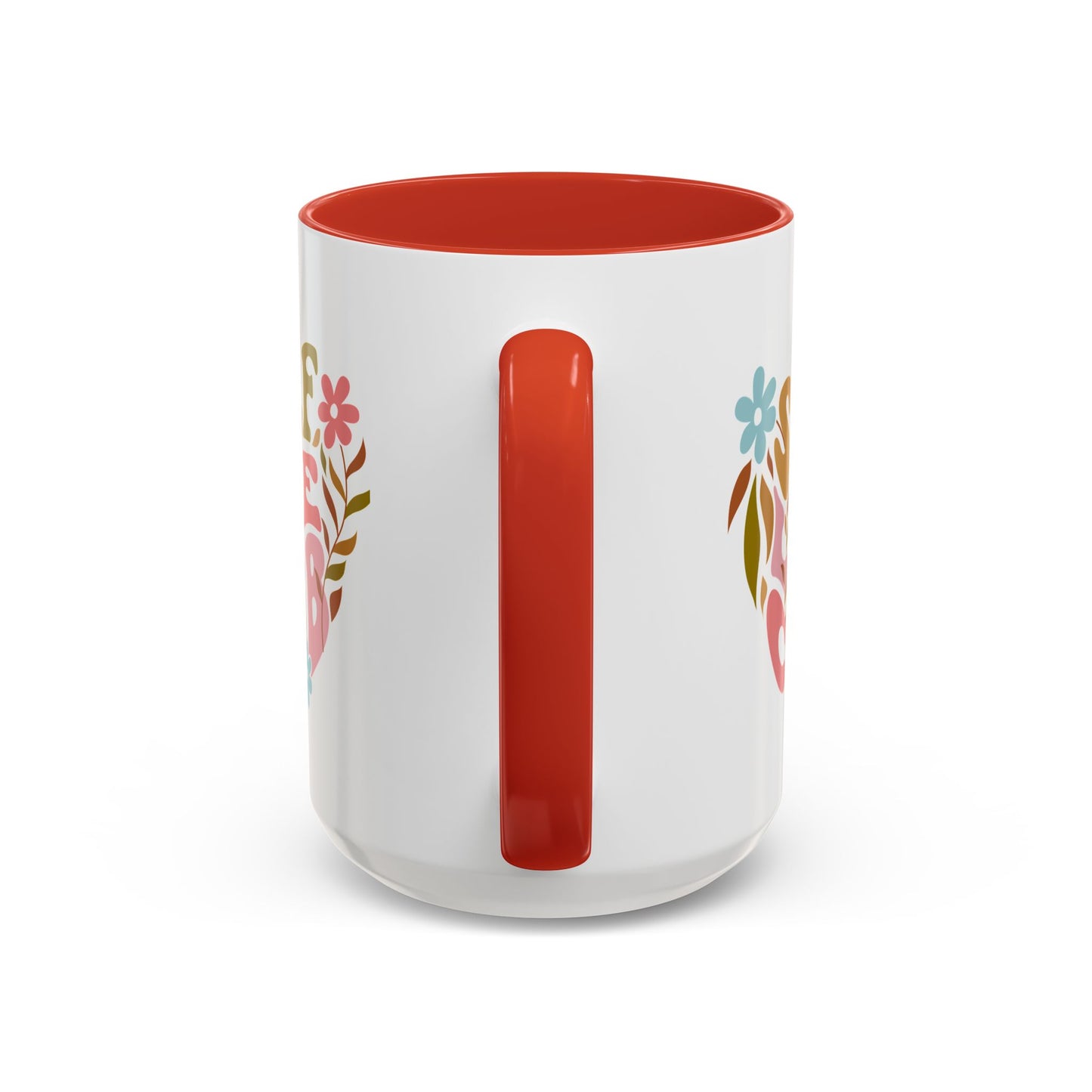 Self Love Club Coffee Mug - Empowering Floral Design, Great for Gifts, Self-Care, Friends, Motivational Mugs