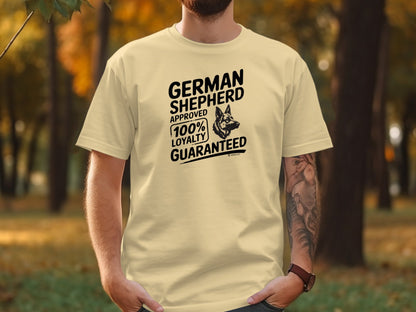 German Shepherd Dog Lover Unisex Garment-Dyed T-shirt, Parent Gift, Funny Dog Tee, Dog Mom Shirt, Gift for Dog Lovers