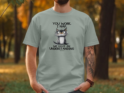 Crazy Cat Tee, Funny Cat Lover Shirt, Feline Fan Top, Cat Owner Gift, Cat Mom Shirt, Cat Dad Tee, Cat Lady Gift, Cat Print T-shirt