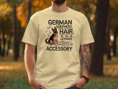 German Shepherd Dog Lover Unisex Garment-Dyed T-shirt, Parent Gift, Funny Dog Tee, Dog Mom Shirt, Gift for Dog Lovers