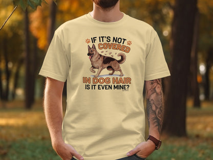 German Shepherd Dog Lover Unisex Garment-Dyed T-shirt, Parent Gift, Funny Dog Tee, Dog Mom Shirt, Gift for Dog Lovers