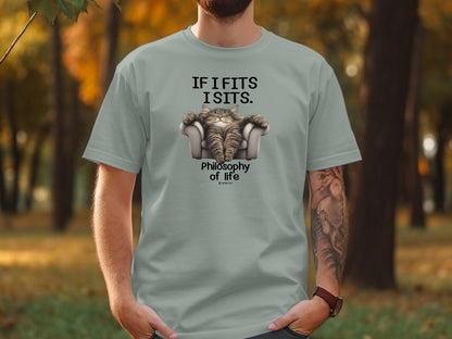 Lazy Cat Tee, Funny Cat Lover Shirt, Feline Fan Top, Cat Owner Gift, Cat Mom Shirt, Cat Dad Tee, Cat Lady Gift, Cat Print T-shirt